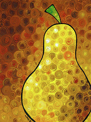 Golden Pear Art