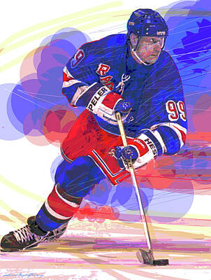 Wayne Gretzky Original Artwork