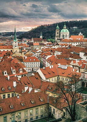Designs Similar to Prague Cityscape by Dave Bowman
