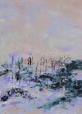  Painting - Purple Fog by Rose Cofield