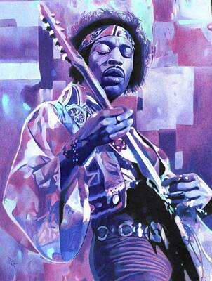 Jimi Hendrix Drawings