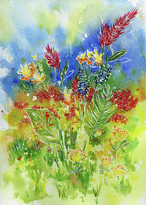 Painting - Spring Flowers 3 by Beth Taylor