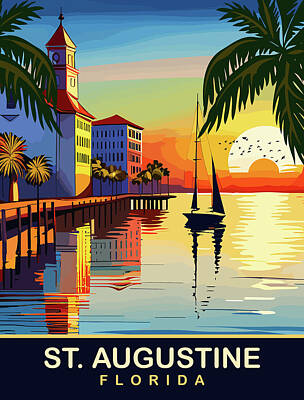 St. Augustine Digital Art