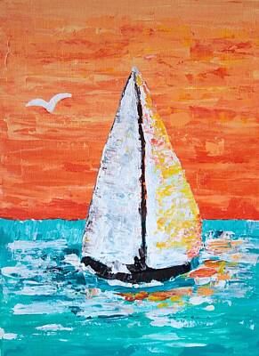  Painting - Summer breeze by Iuliana O