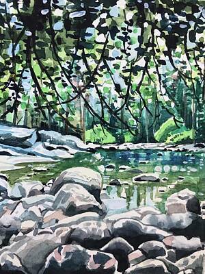 Swimming Hole Paintings