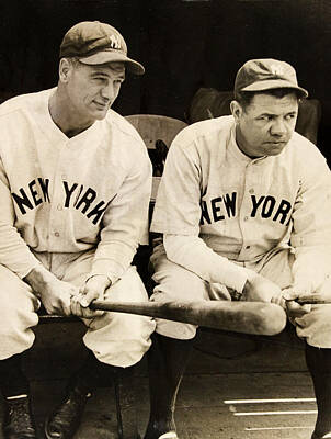 Designs Similar to Lou Gehrig and Babe Ruth