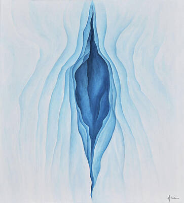  Painting - Glacier Ice by Andrea Angulo