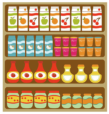 Designs Similar to Grocery Store Shelves