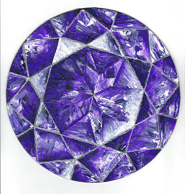 Purple Jewelry Digital Art