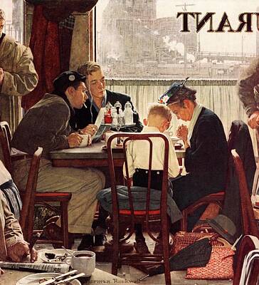 Designs Similar to Saying Grace by Norman Rockwell