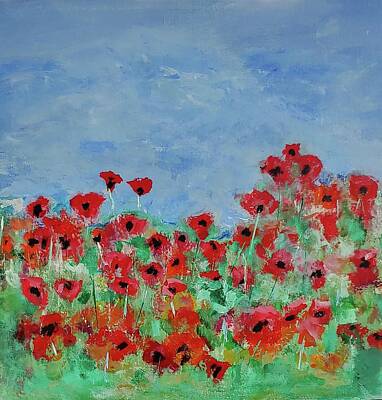  Painting - Uncommon Poppy by Rose Cofield