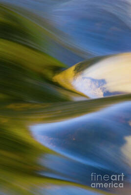  Photograph - River Wharfe abstract 2 by Gavin Dronfield
