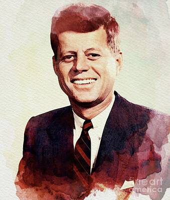 President Kennedy Digital Art