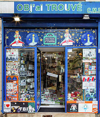  Photograph - A Visit to the Obj ai Trouve in Paris, France by Stephanie Millner