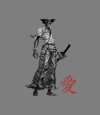 Afro Samurai 2007 #3 Art Print by Geek N Rock - Pixels