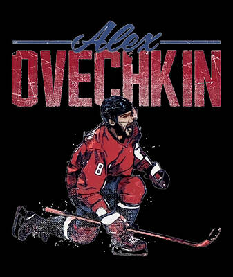  GuangYing Russian Professional Ice Hockey Left Winger Alexander  Ovechkin Poster Wall Art Poster Scroll Canvas Painting Picture Living Room  Decor Home Framed/Unframed 20x30inch(50x75cm): Posters & Prints