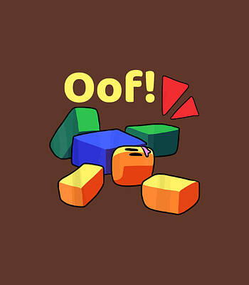 Cute Gaming Noob - OOF Meme Dabbing Dab Hand Drawn Noob Gamer | Sticker