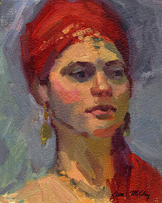 Turban Paintings Original Artwork