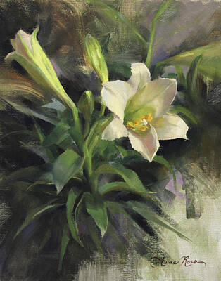 Easter Lily Art