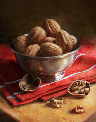 Designs Similar to Walnuts on Red by Robert Papp