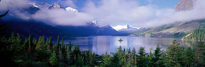 Panoramic Images Glacier National Park Art