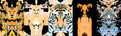 Designs Similar to Wild Cats Rorschach