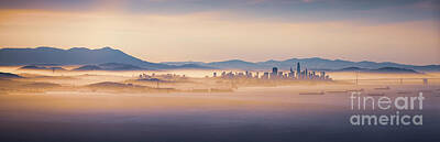  Photograph - Fog City by Heyengel