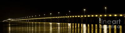 Biloxi Ocean Springs Bridge Art Prints