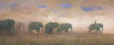 Wildlife Landscape Paintings Art Prints