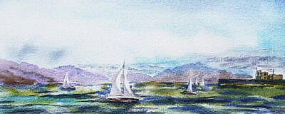 Designs Similar to Elongated Seascape Painting