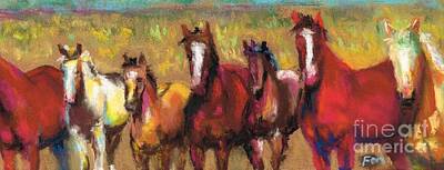 Abstract Equine Paintings