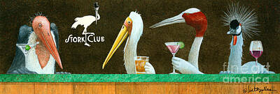 Stork Art Prints