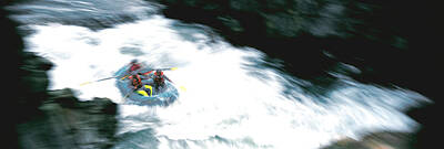 River Rafting Art Prints