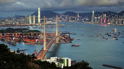 Designs Similar to Stonecutter Bridge, Hong Kong