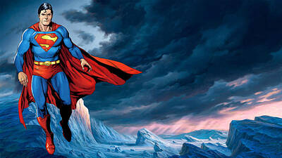 Superman Logo Paintings