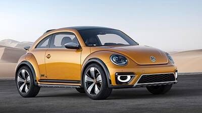 Volkswagen Beetle Digital Art