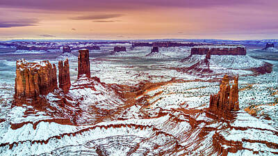  Photograph - Monument Valley From Above by DLP Squared Photography