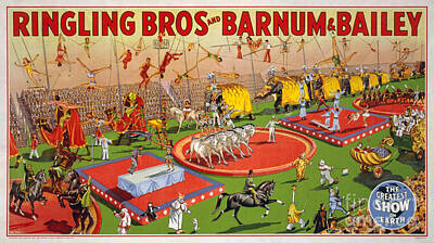 Barnum And Bailey Paintings