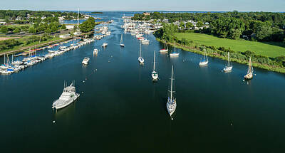  Photograph - The marina in Mamaroneck by Alex Potemkin