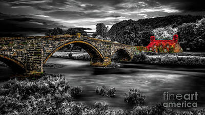 Llanrwst Bridge Art