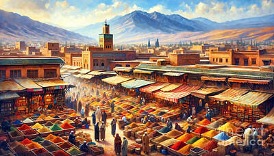 Marrakesh Paintings