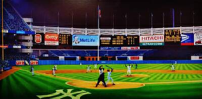 Baseball Basrball Paintings