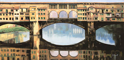 River Arno Original Artwork