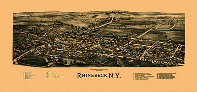 Designs Similar to Map Of Rhinebeck 1890