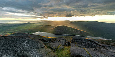 Photograph - Sunset in the Silent Valley by Darren Forde