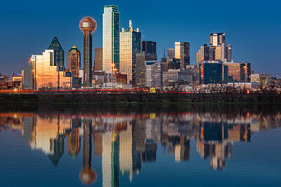 Dallas Skyline Art