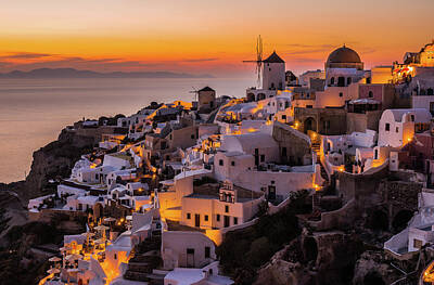 Oia Art Prints