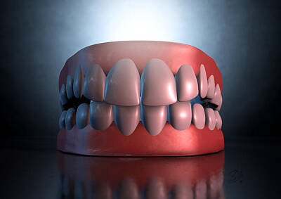 Designs Similar to Creepy Teeth  by Allan Swart