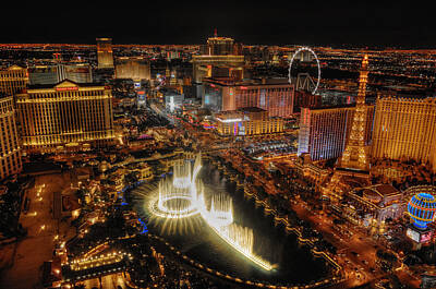 Bellagio Fountains Art