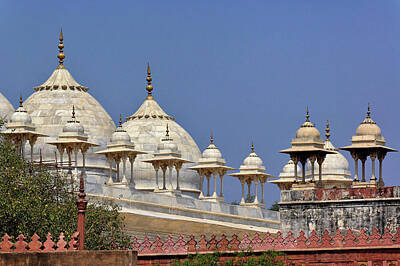 Designs Similar to Domes On Mosque, Delhi, India